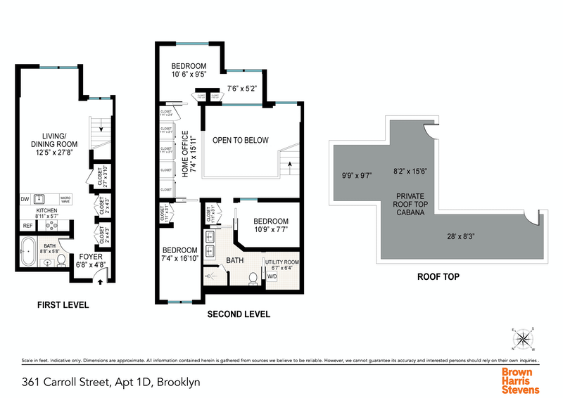 Floorplan for 361 Carroll Street, A1D