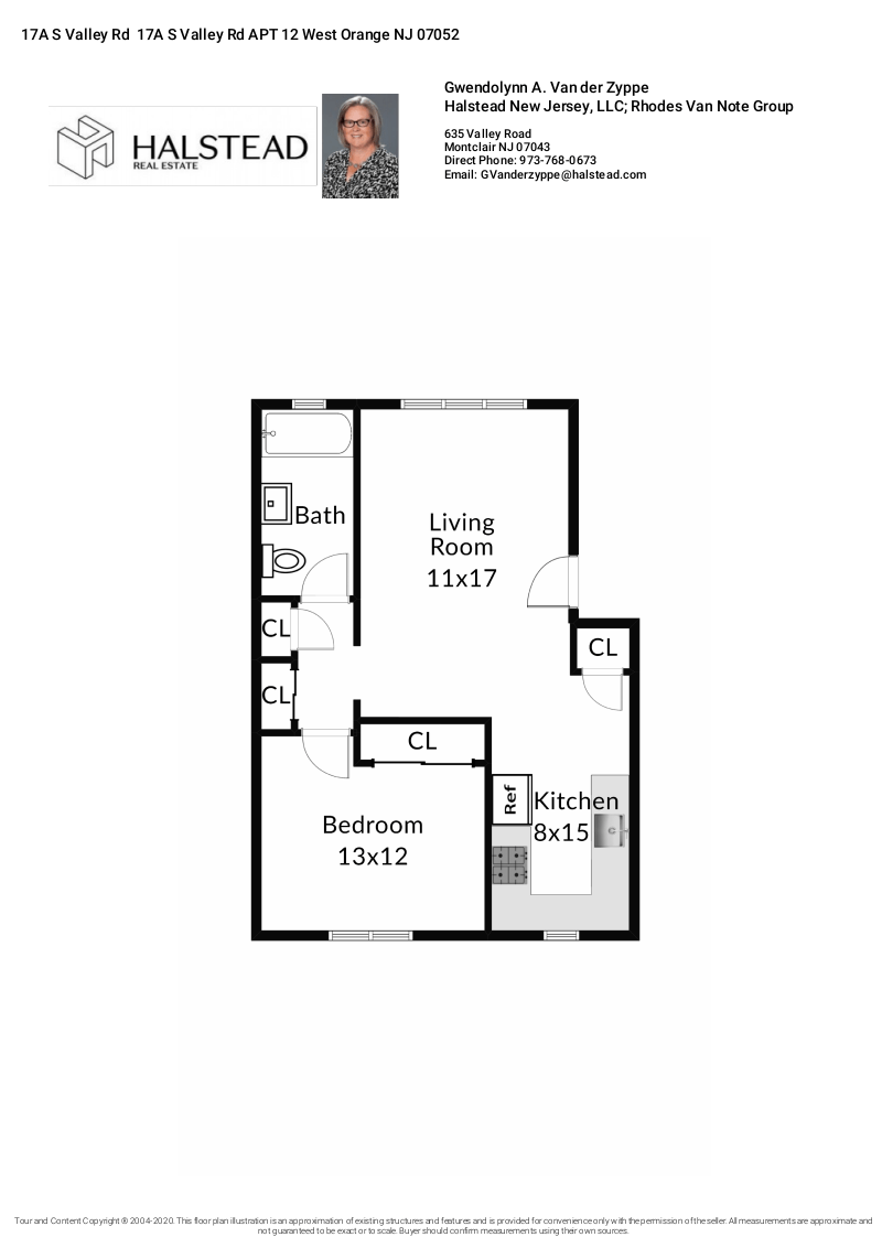 Floorplan for 17A South Valley Rd