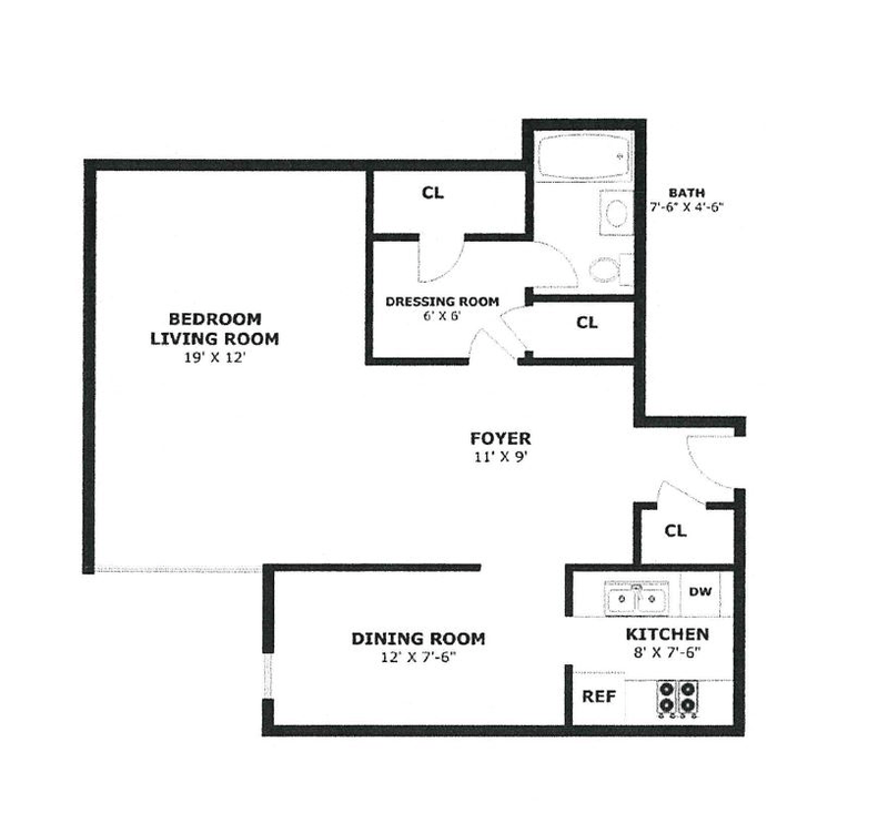 Floorplan for 2550 Independence Avenue