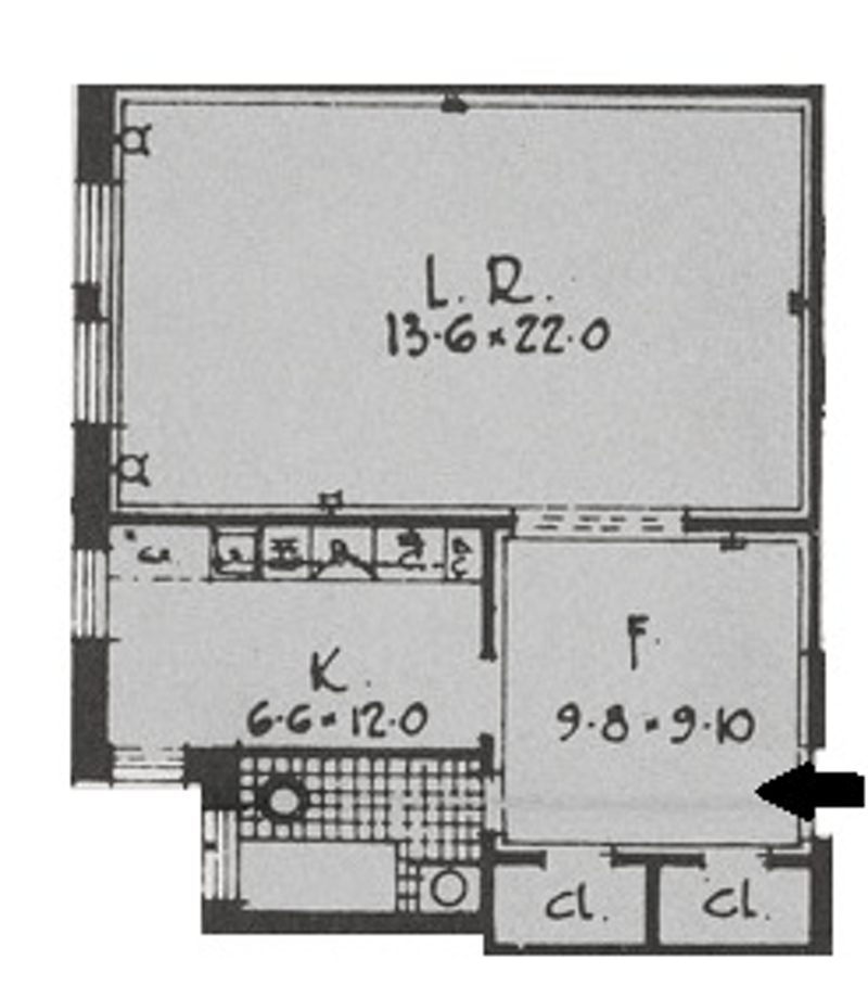 Floorplan for 120 East 89th Street, 5H