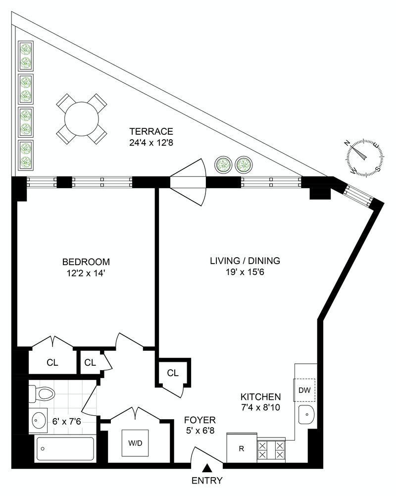 Floorplan for 133 Water Street