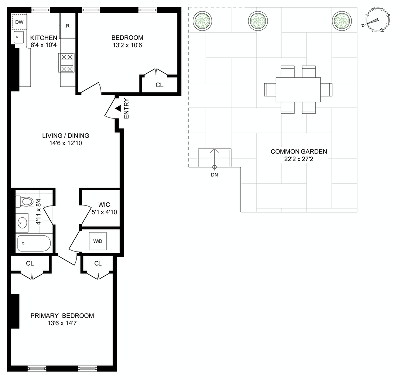 Floorplan for 807 Garden St, 7