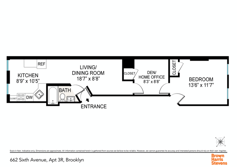 Floorplan for 662 6th Avenue