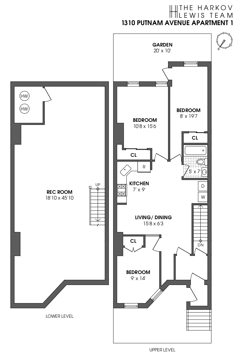 Floorplan for 1310 Putnam Avenue, 1