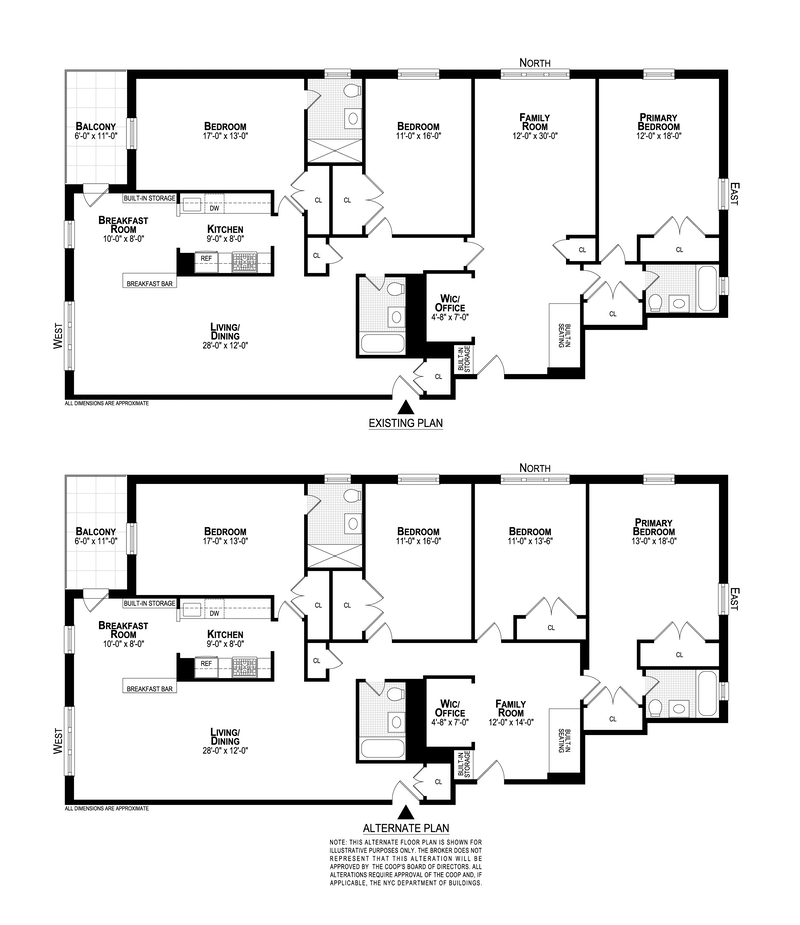 Floorplan for 629 Kappock St