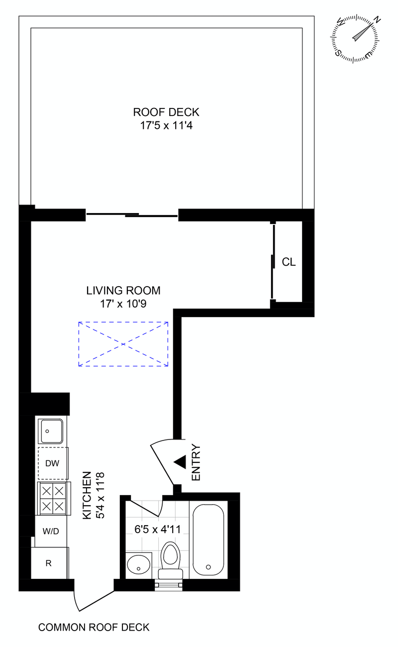 Floorplan for 522 Ninth Avenue, 6