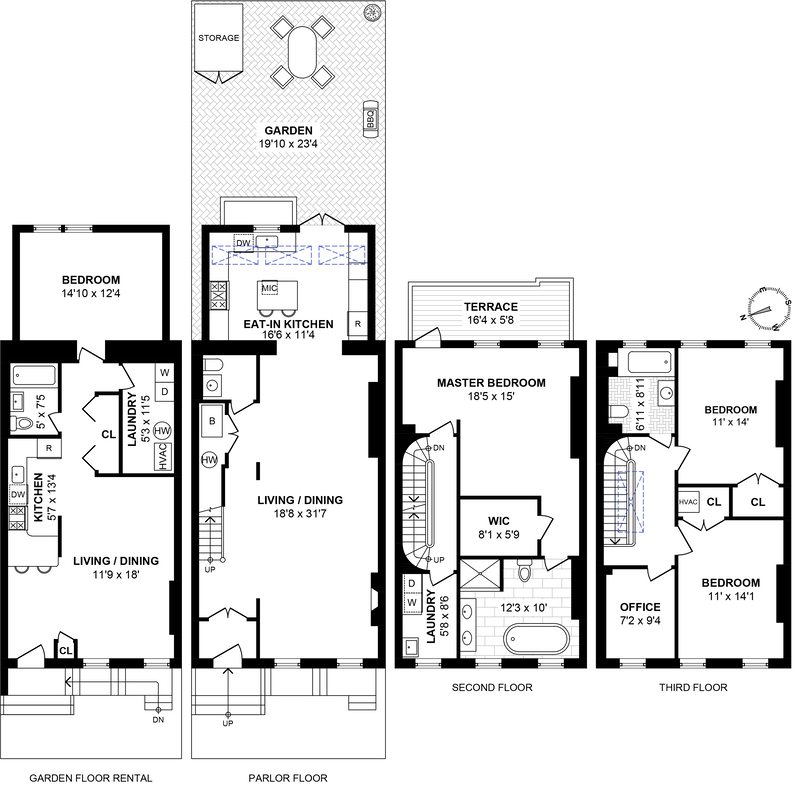 Floorplan for 333 Bloomfield Street