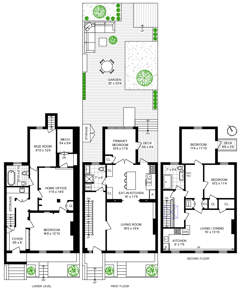 Floorplan for 9 -09 43rd Avenue