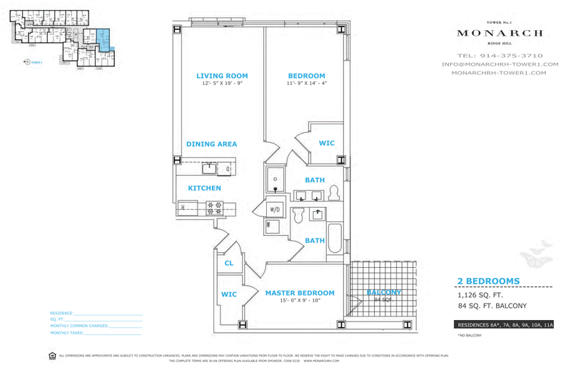 Floorplan for 701 Ridgehill Boulevard, 11A