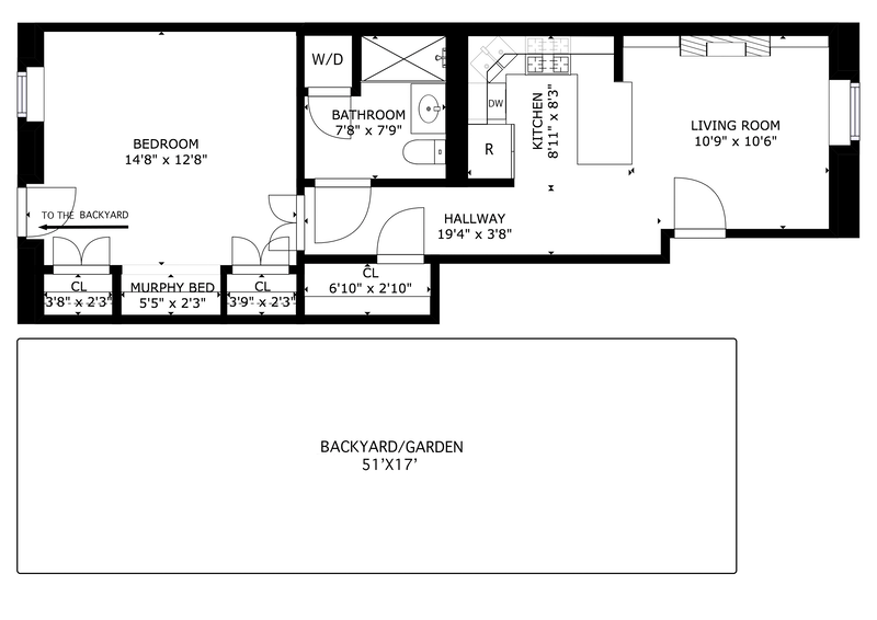 Floorplan for 74 West 131st Street