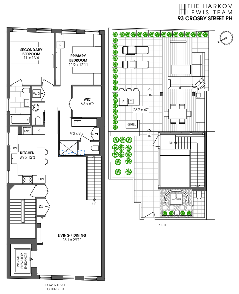 Floorplan for 93 Crosby Street, PH