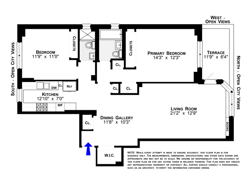 Floorplan for 196 East 75th Street, 16A