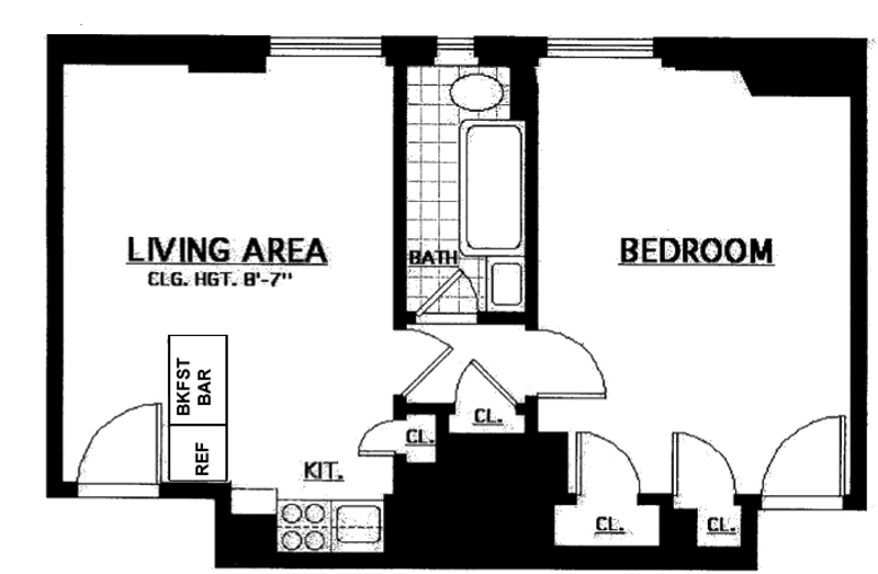 Floorplan for 365 West 20th Street