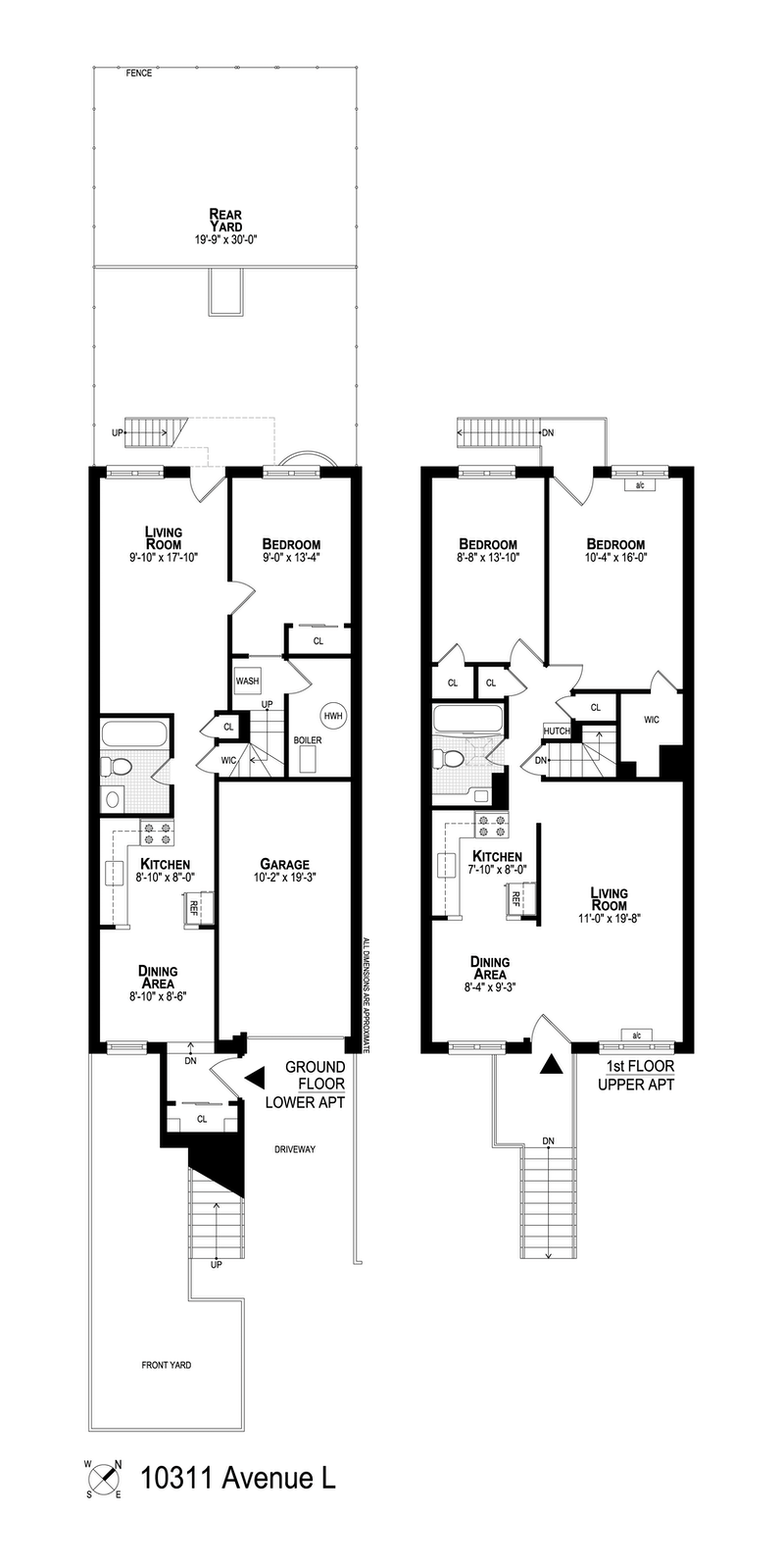 Floorplan for 10311 Avenue L