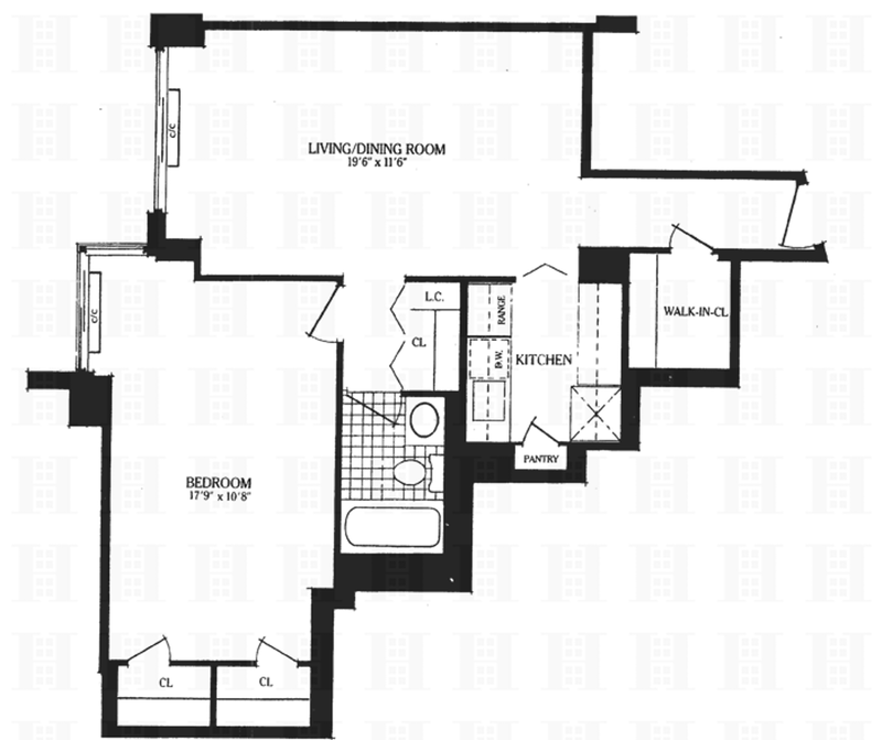 Floorplan for 5 East 22nd Street, 7A