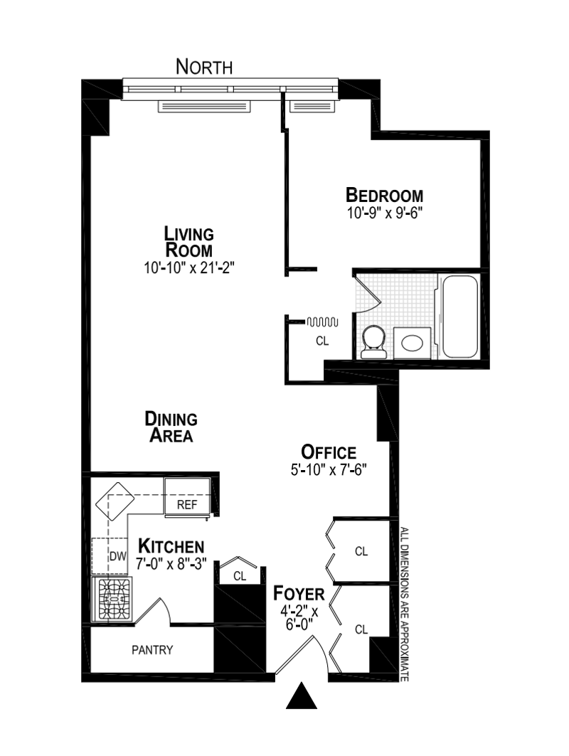 Floorplan for 245 East 25th Street