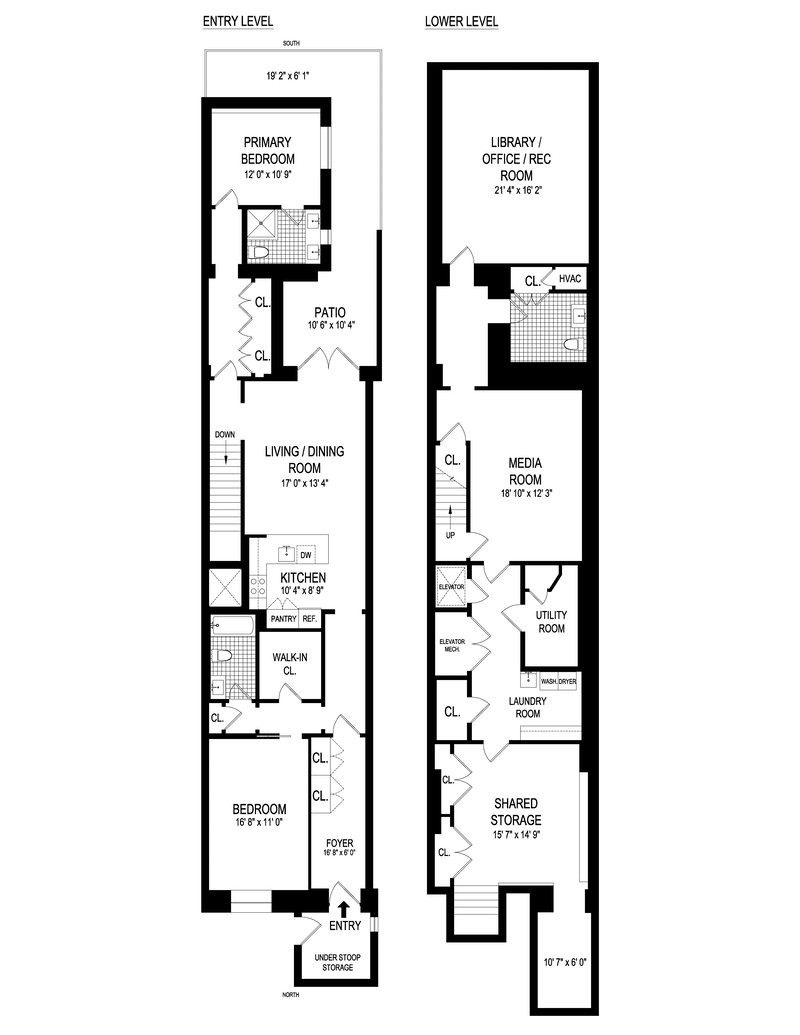 Floorplan for 48 West 75th Street, 1