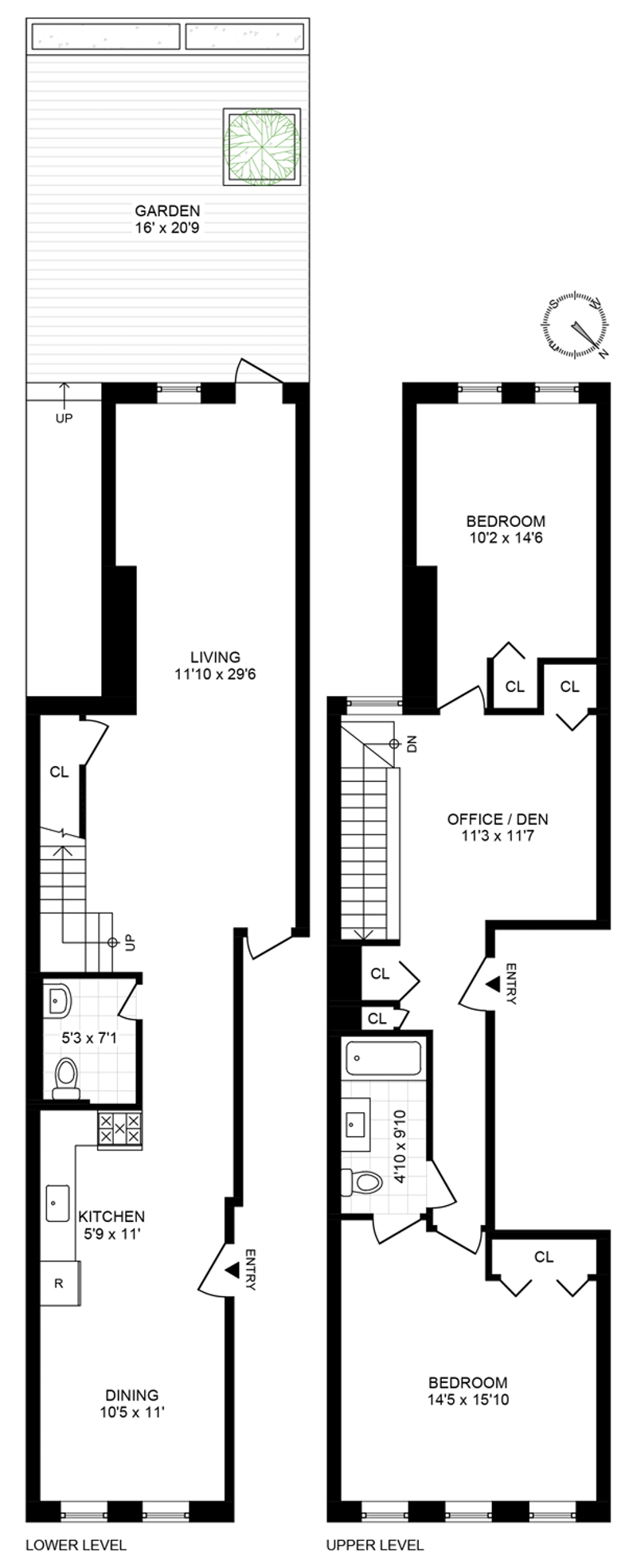 Floorplan for 508 West, 142nd Street