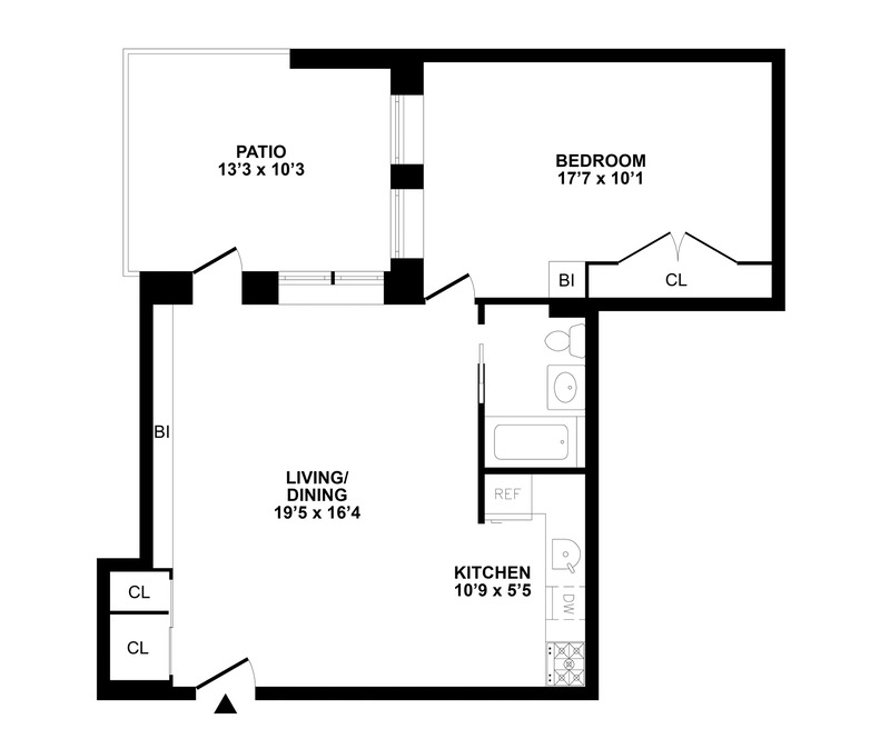 Floorplan for 1919 Madison Avenue