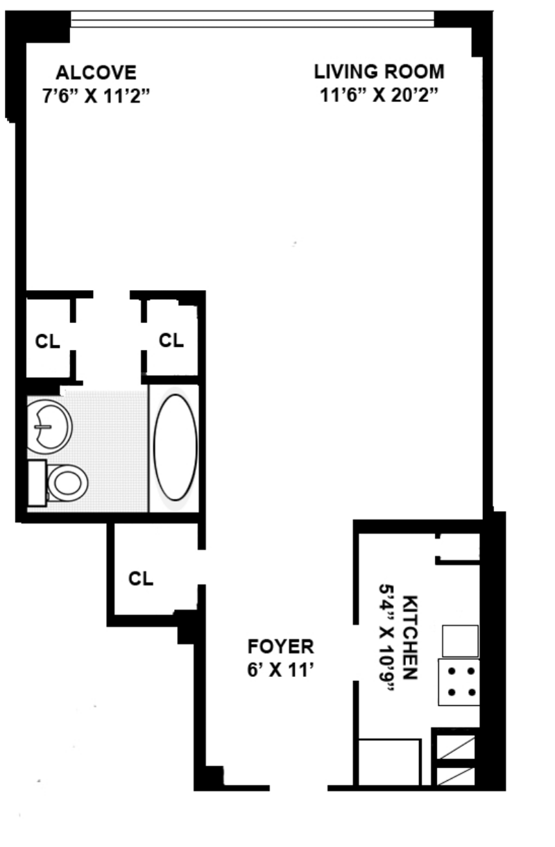 Floorplan for 315 East 69th Street, 9A
