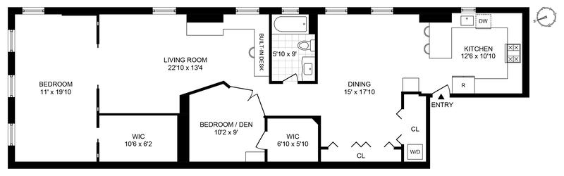 Floorplan for 86 Garden St, 2