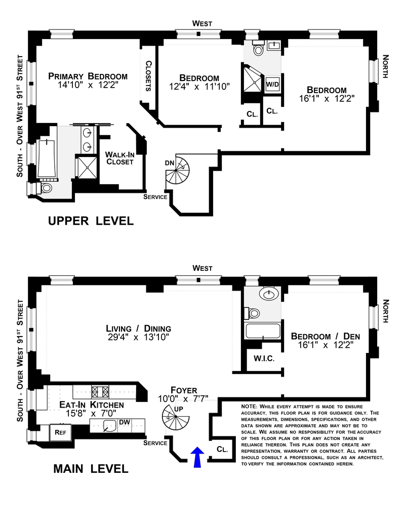 Floorplan for 639 West End Avenue