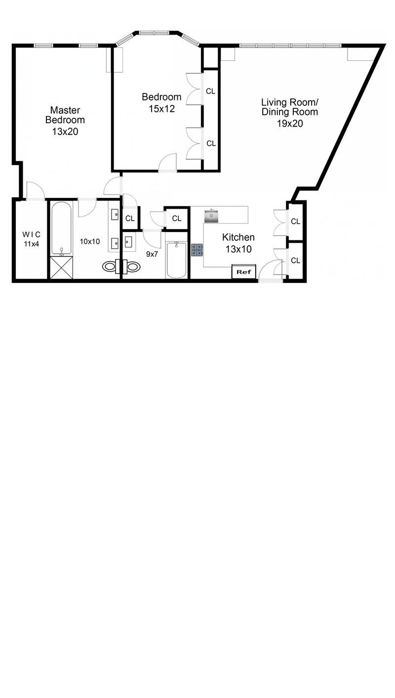 Floorplan for 1125 Maxwell Lane, 340