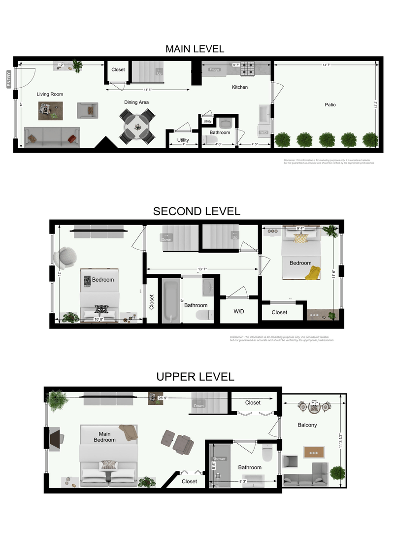 Floorplan for 39 Willow Terrace