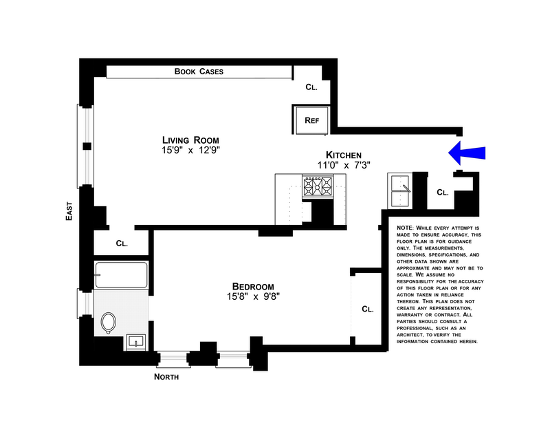 Floorplan for 33 Riverside Drive, 2FA