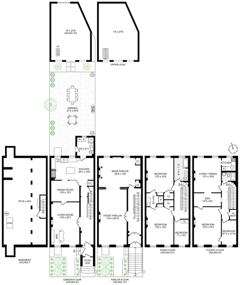 Floorplan for 31 Lefferts Place