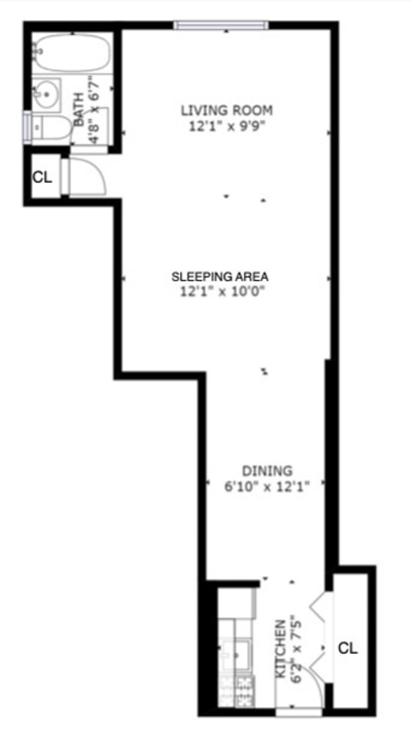 Floorplan for 1420 York Avenue