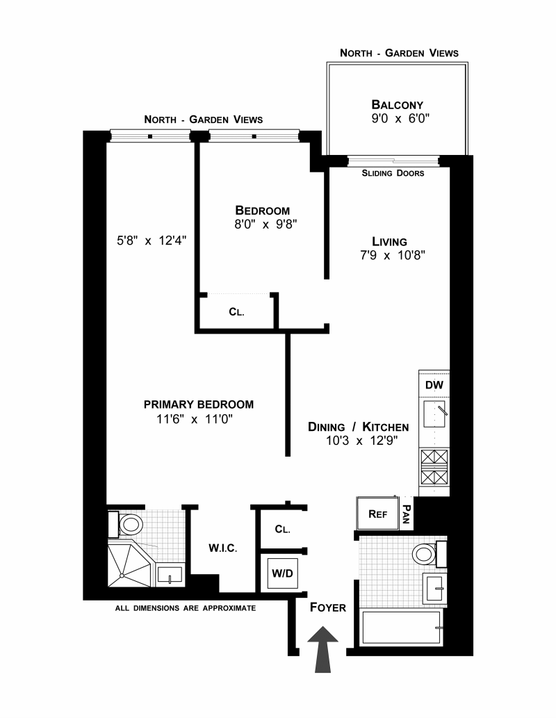 Floorplan for 131 West 122nd Street