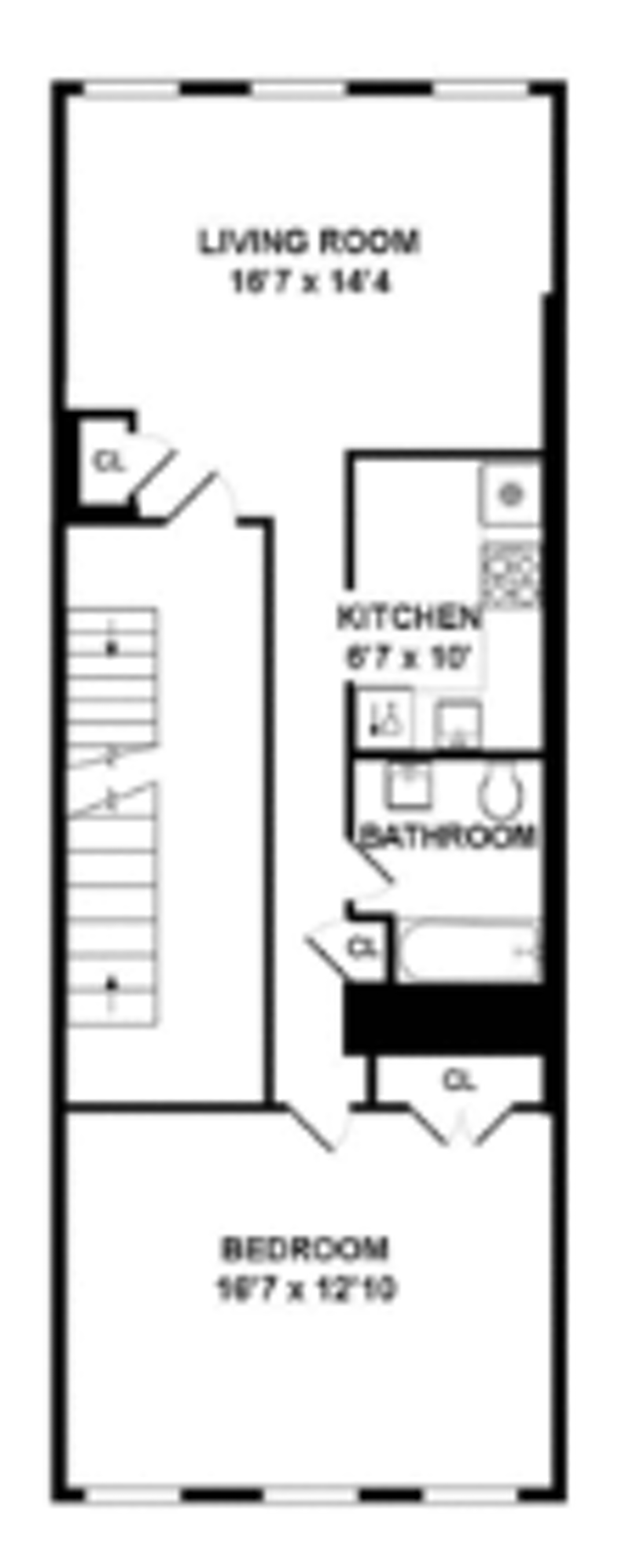 Floorplan for 141 West 132nd Street