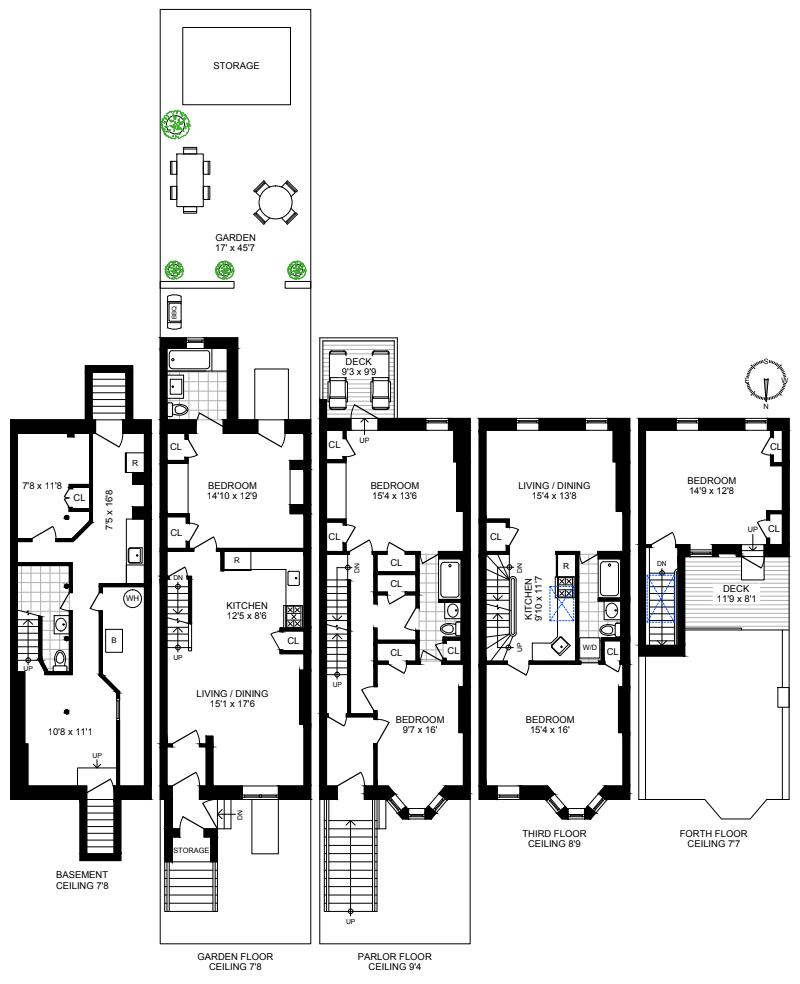 Floorplan for 916 Sterling Place