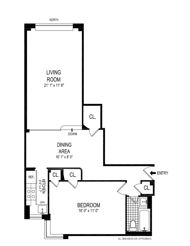 Floorplan for 340 East 52nd Street, 3D