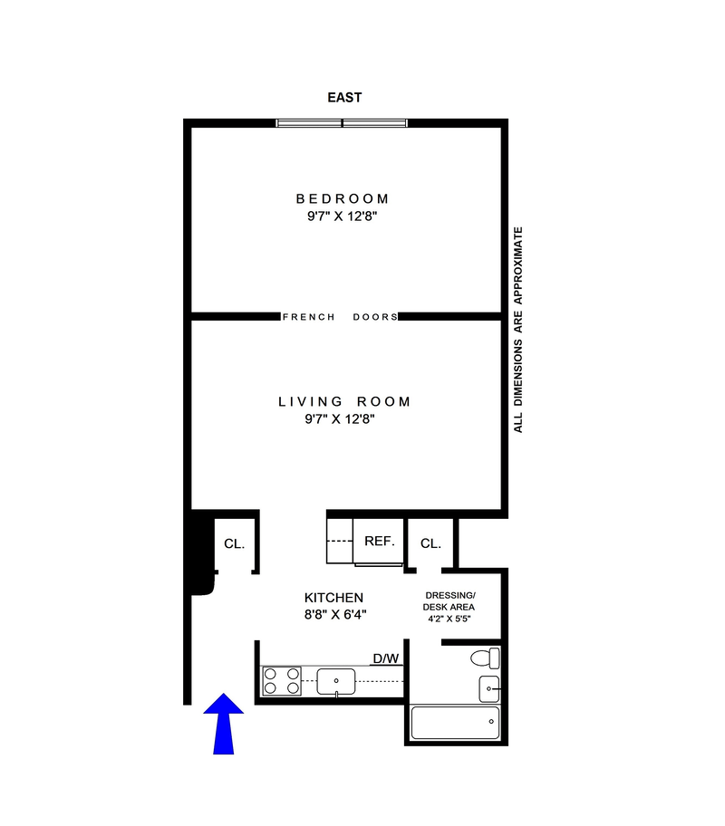 Floorplan for 70 Irving Place, 5D