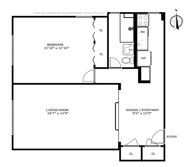 Floorplan for 77 -15 113th Street