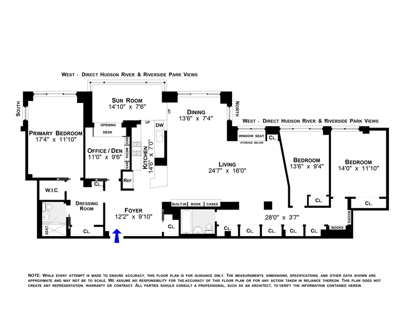 Floorplan for 11 Riverside Drive, 8JHW