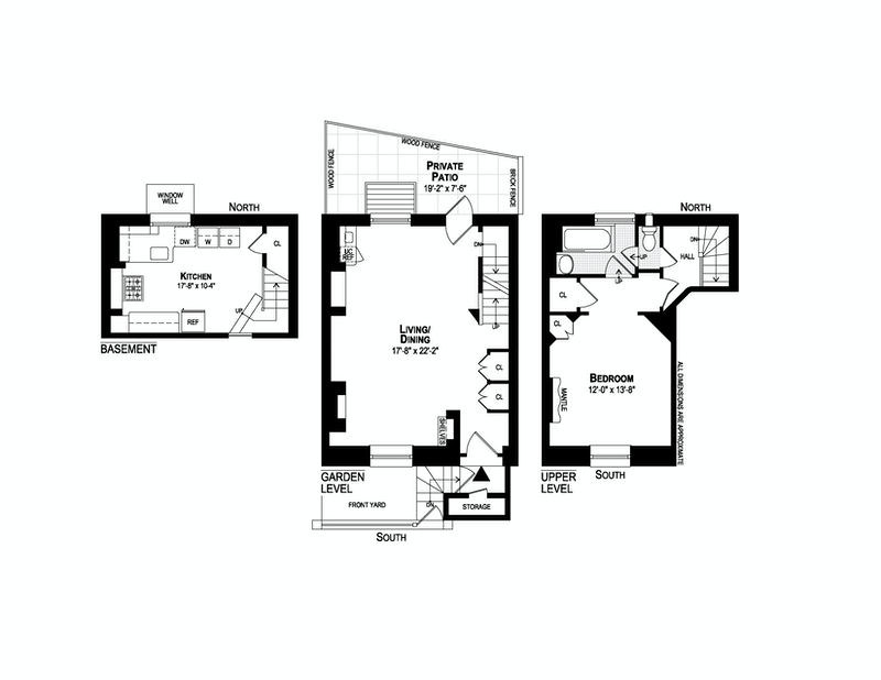 Floorplan for 31 Stuyvesant Street, GARDEN