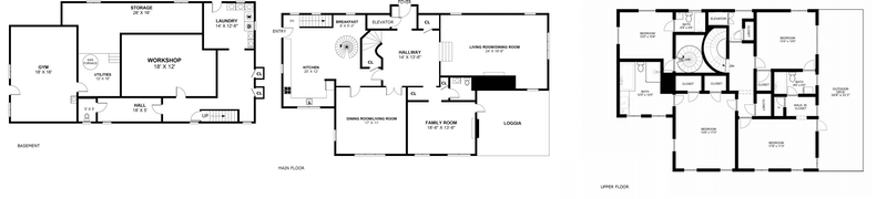 Floorplan for 600 West 249th Street