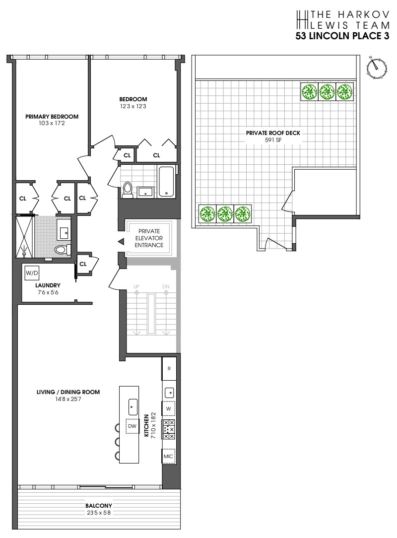 Floorplan for 53 Lincoln Place, 3
