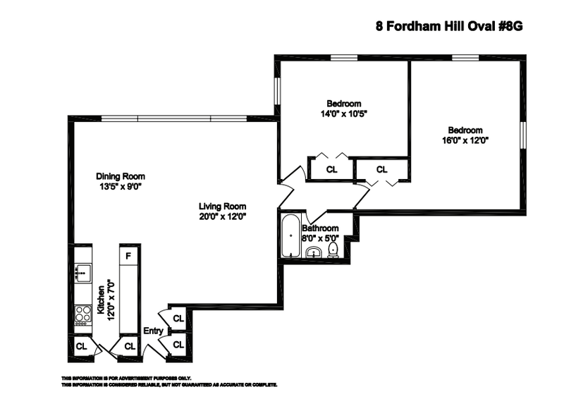Floorplan for 8 Fordham Hill Oval