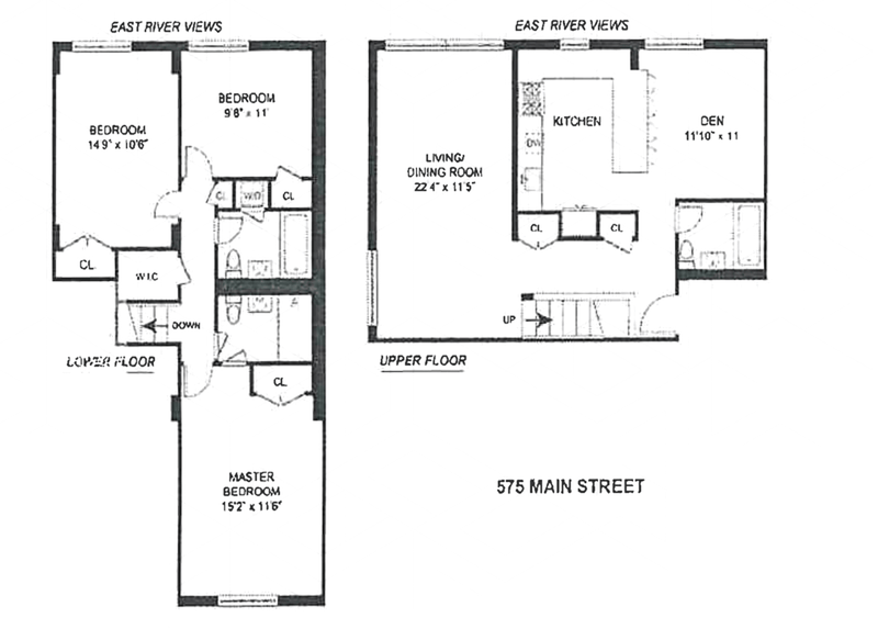 Floorplan for 575 Main Street
