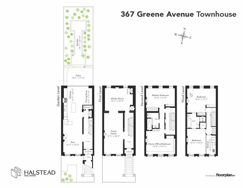 Floorplan for 367 Greene Avenue