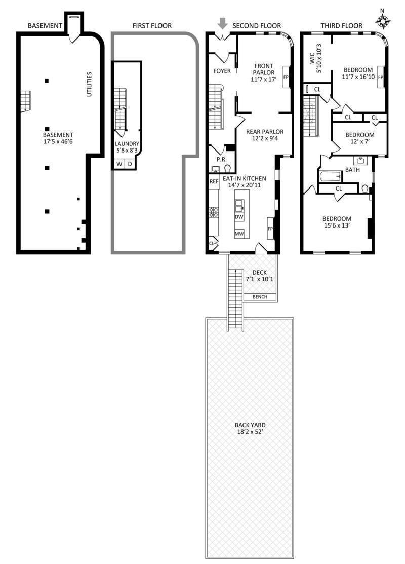 Floorplan for 1046 Sterling Pl, 2