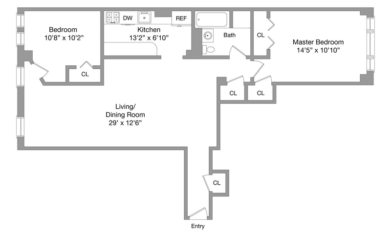 Floorplan for 420 East 64th Street, W6H