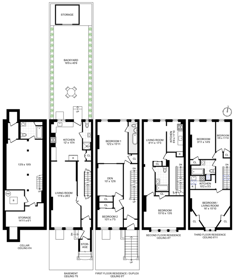 Floorplan for 803 Greene Avenue