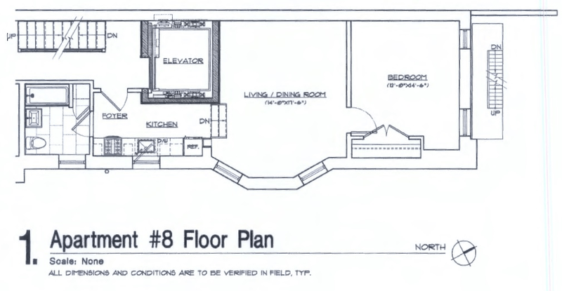 Floorplan for 125 East 83rd Street, 4