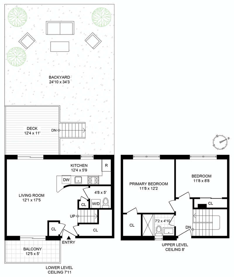Floorplan for 116 Adams St, 2