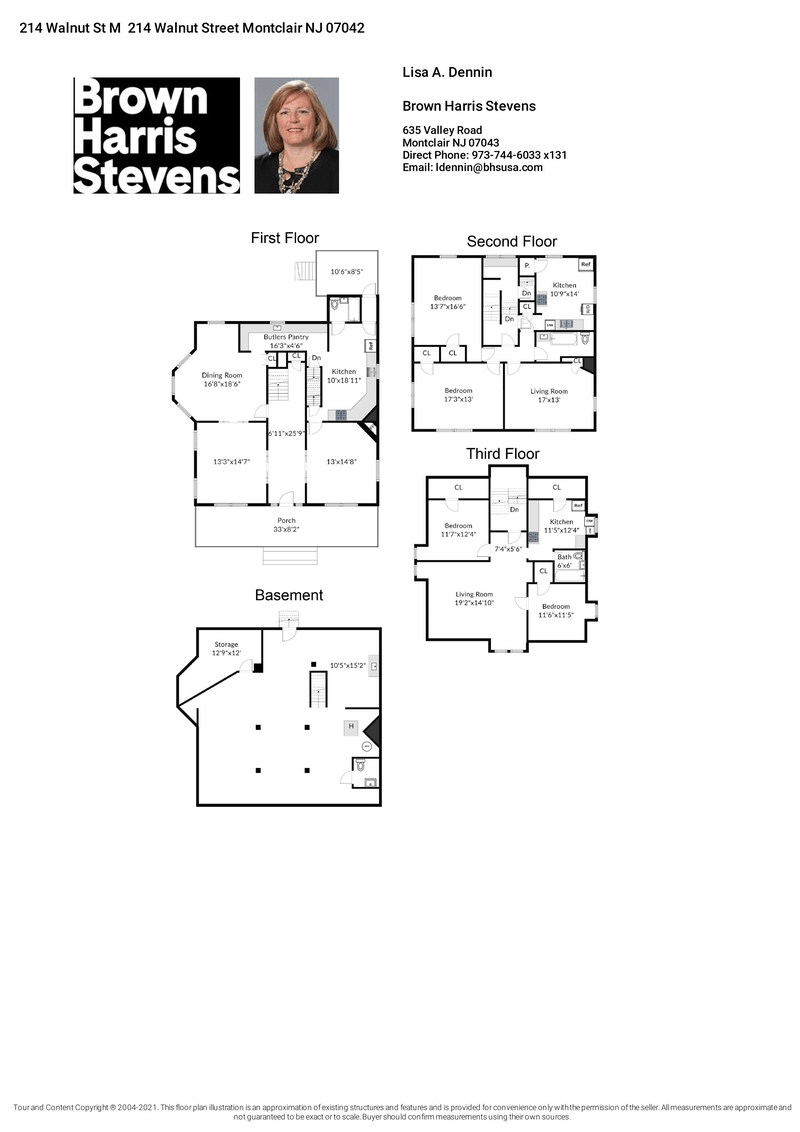 Floorplan for 214 Walnut Street